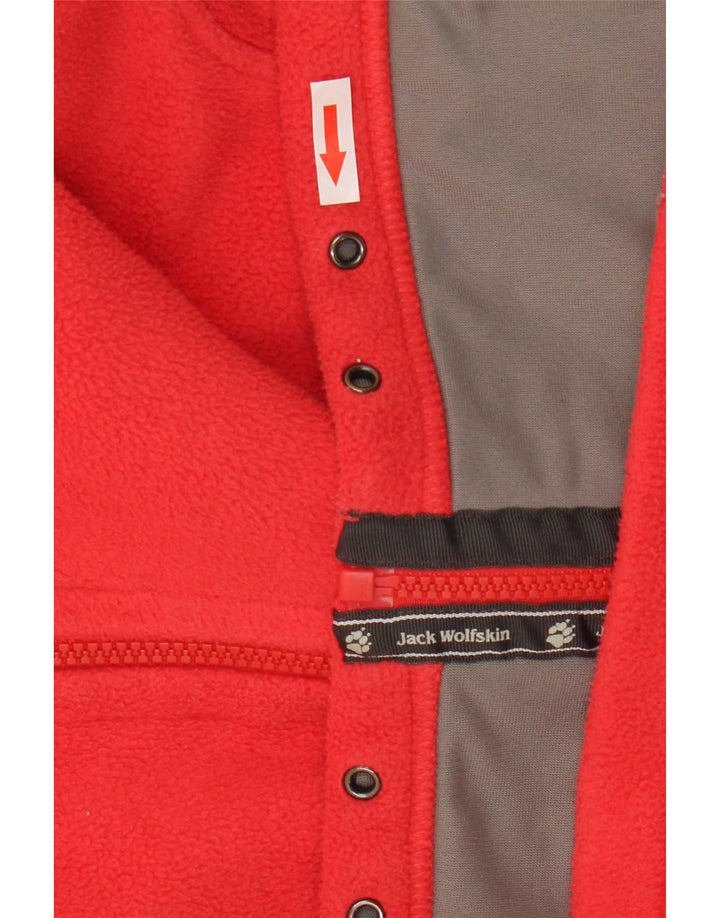 Jack Wolfskin Chaqueta polar para mujer UK 12 Medium Pink