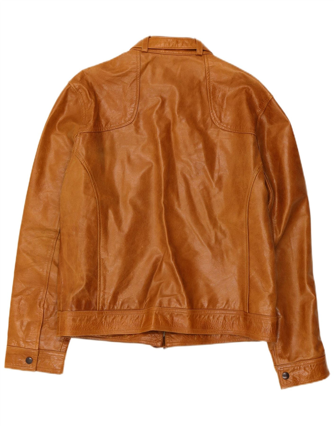 Chaqueta de cuero Targa para mujer UK 44 Marrón medio