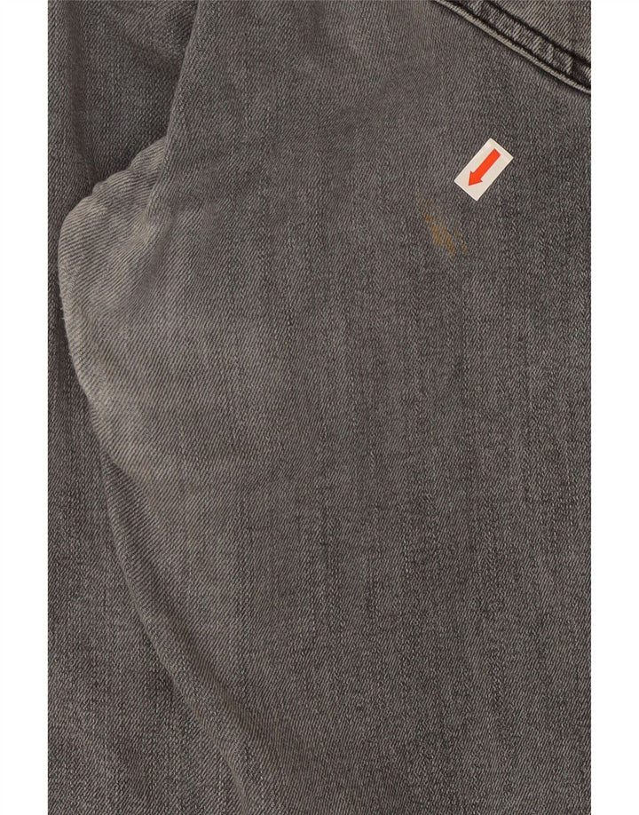 Vaqueros rectos Levi's para hombre W34 L32 Algodón gris