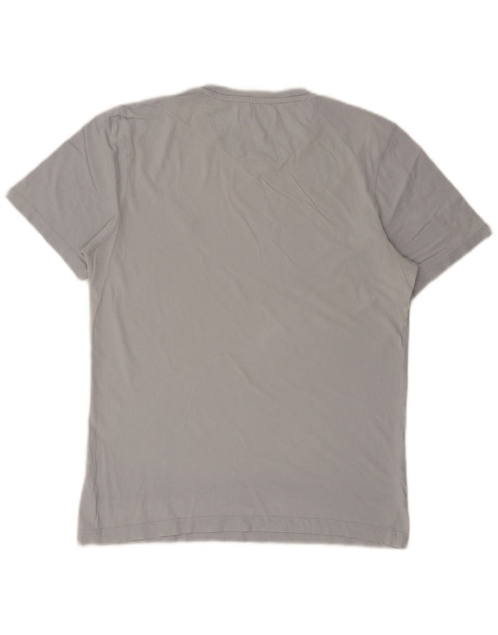 LYLE & SCOTT Camiseta para hombre Top Gris medio