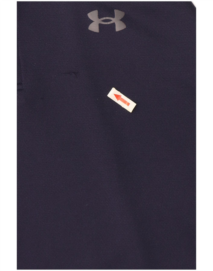 Polo Under Armour Hombre XL Poliéster Azul Marino