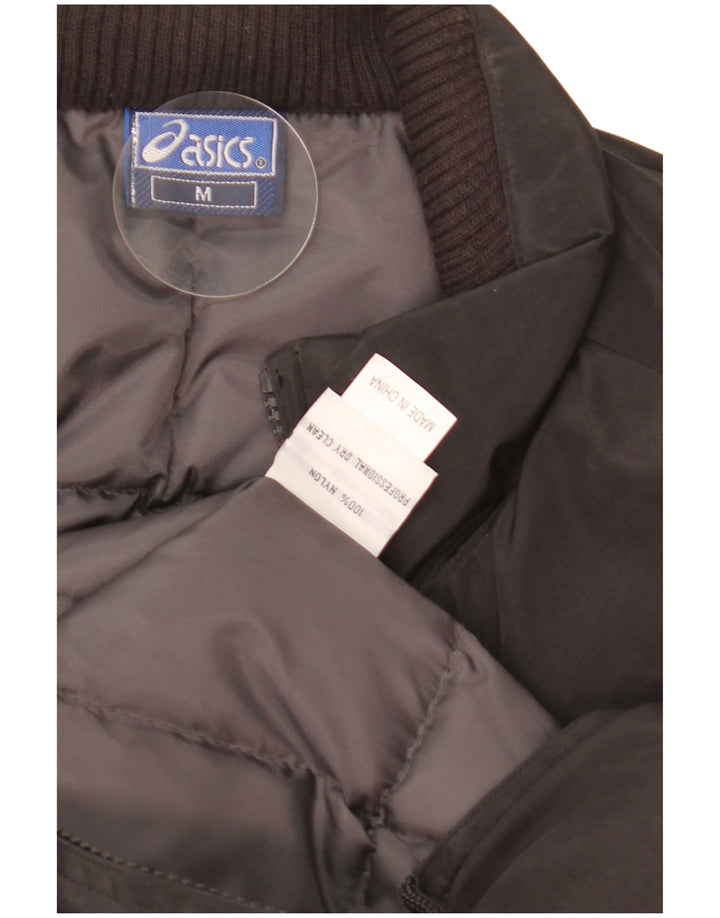 Chaqueta acolchada Oasis para hombre UK 38 Medium Black Nylon