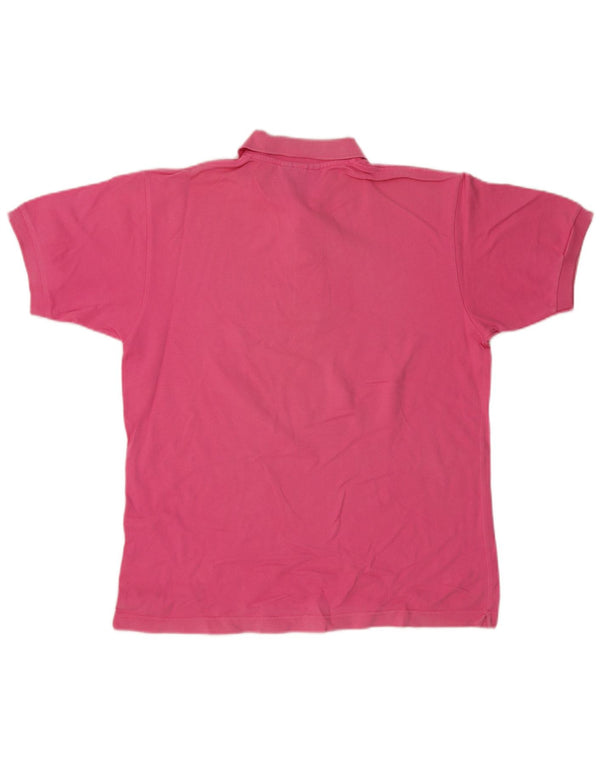 Polo Kappa Hombre Grande Rosa