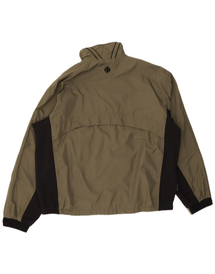 Sunice Chaqueta cortavientos para hombre UK 40 Large Caqui Colorblock Poliéster
