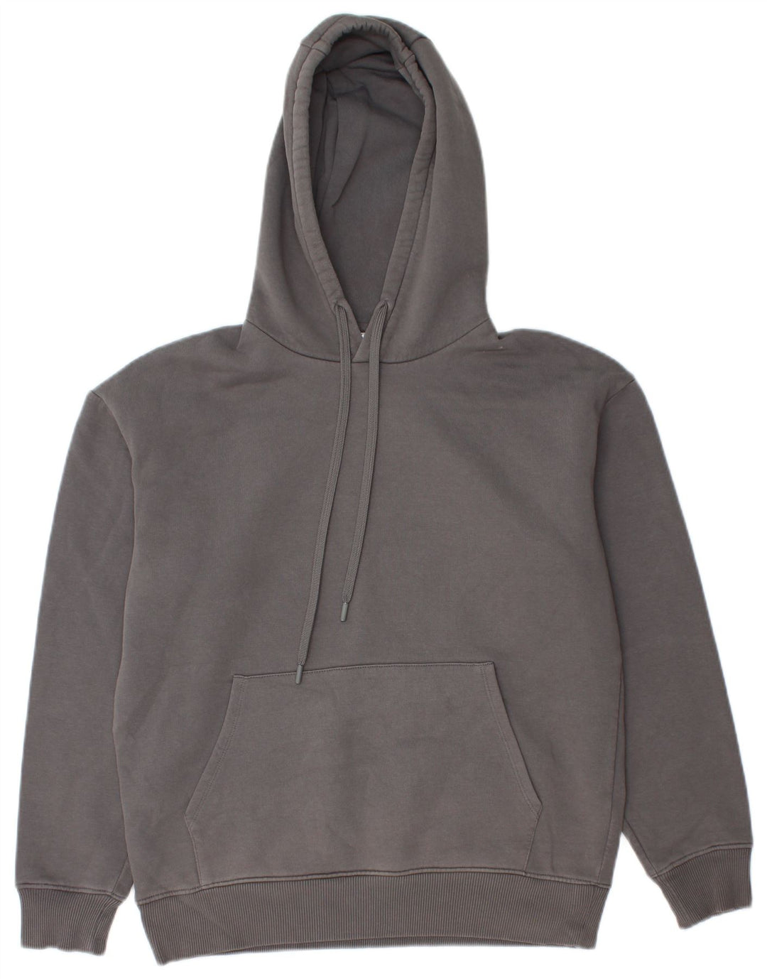 ZARA Hombre Sudadera Con Capucha Jersey Small Gris Algodón