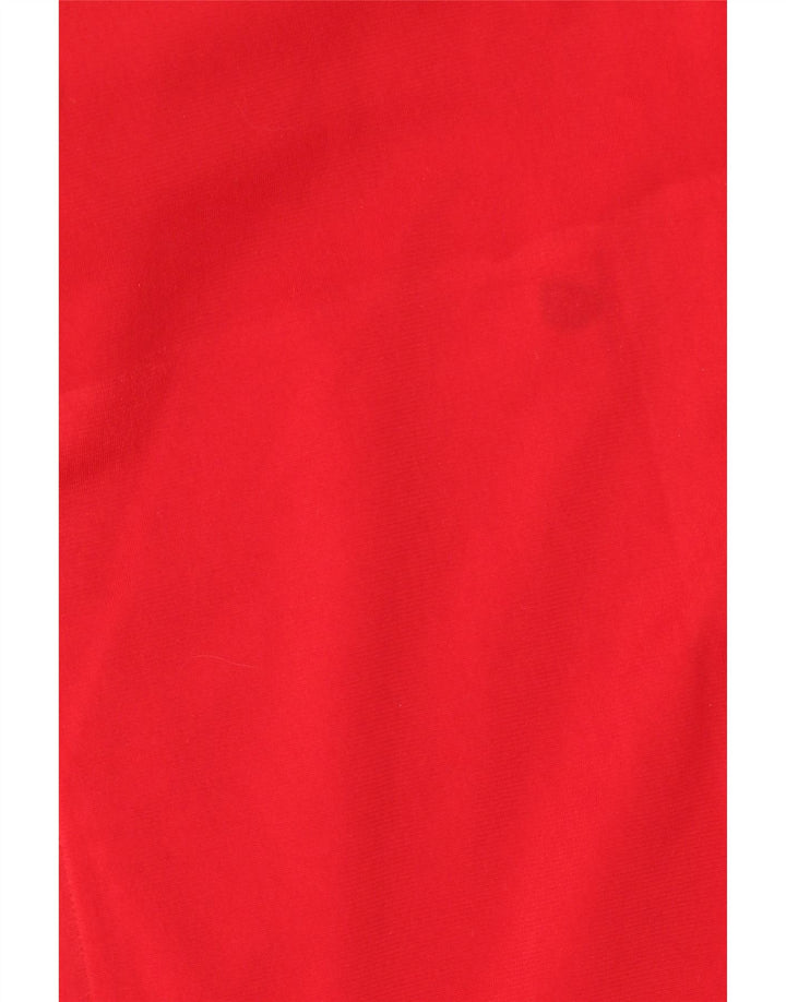 Adidas Mens FSV Trier-Tarforst Graphic Chándal Top Chaqueta Medio Rojo