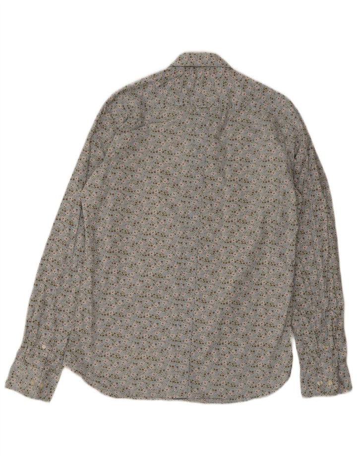 Camisa para hombre de French Connection con estampado floral en azul medio