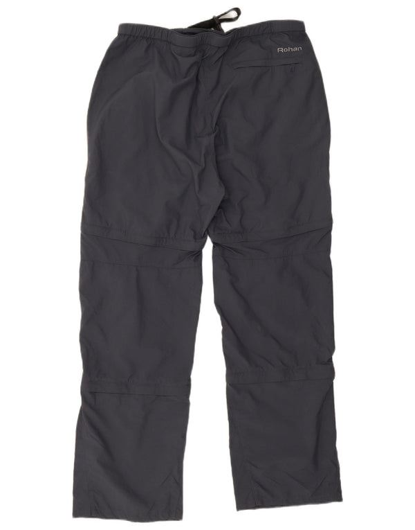 Pantalón De Senderismo Recto Rohan Mujer Medium W30 L27 Gris Poliamida