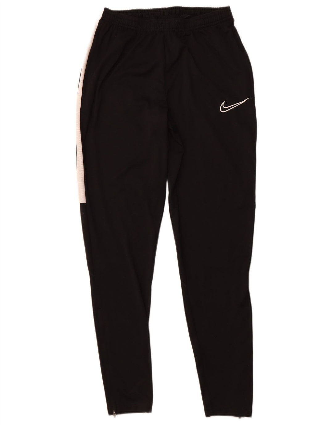 NIKE Hombre Dri Fit Pantalones de Chándal Pequeños Negro Colorblock Poliéster