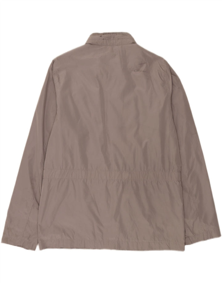 CARRERA Chaqueta utilitaria con capucha de ajuste regular para hombre UK 40 Poliéster gris grande
