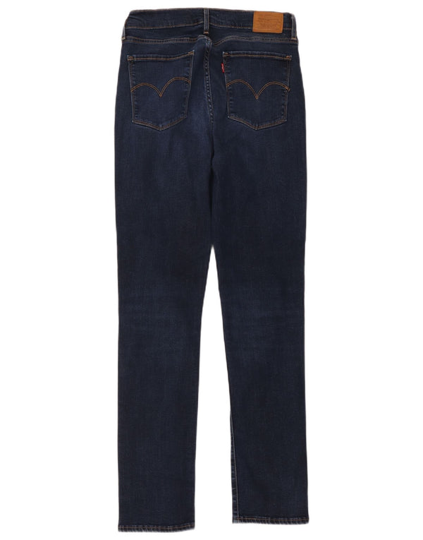 Levi's Mujer 724 Vaqueros Rectos De Tiro Alto W30 L32 Lyocell Azul Marino