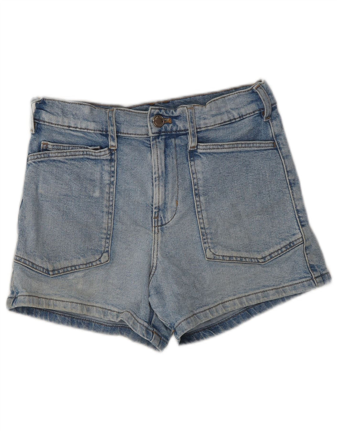 ZARA Girls Denim Shorts 13-14 Years W25  Blue Cotton Vintage Zara and Second-Hand Zara from Messina Hembry 