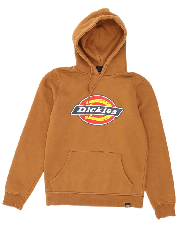 Dickies Hombre Sudadera Con Capucha Gráfica XS Algodón Marrón