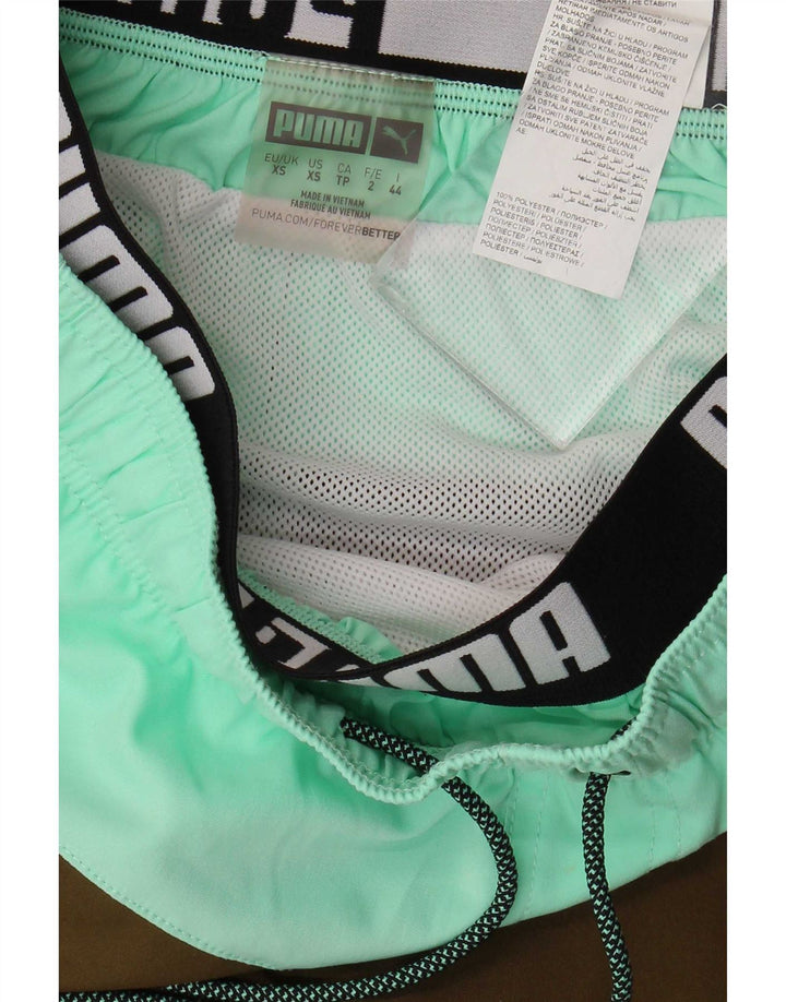 Puma Bañador con estampado gráfico para hombre XS Caqui Colorblock Poliéster