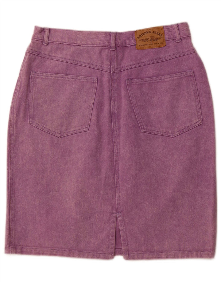ARIZONA JEANS Falda vaquera de cintura alta para mujer EU 44 XL W30 Algodón morado