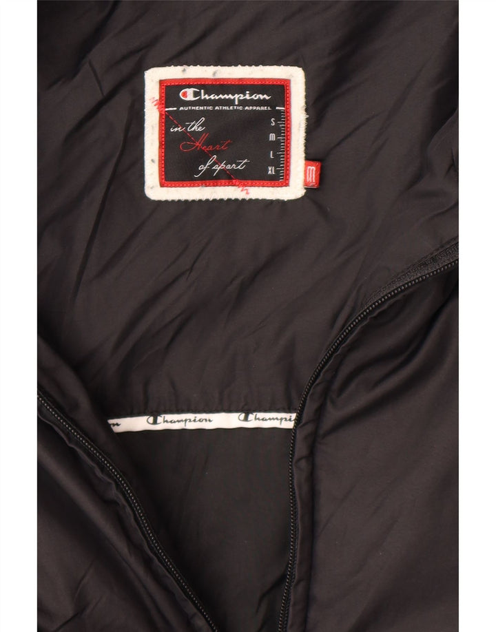 Champion Chaqueta Acolchada Mujer UK 44 Mediana Negro
