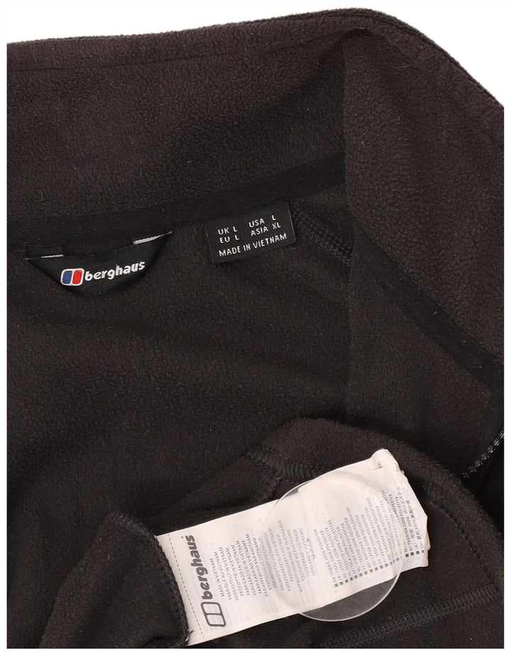 Bergans Chaqueta polar para hombre UK 40 Large Marrón Poliéster