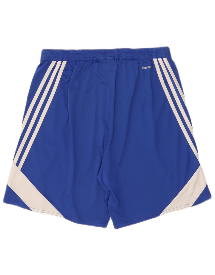 Adidas Mens Climalite Sport Shorts Azul Medio Colorblock Poliéster