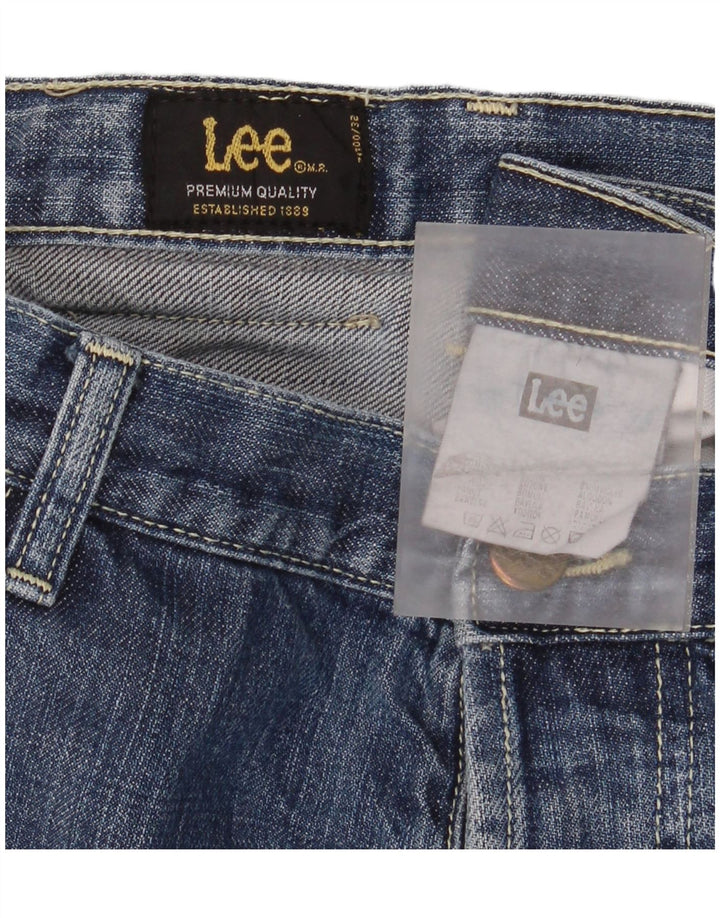 Vaqueros rectos Lee Freeburn para hombre W40 L32 Algodón azul
