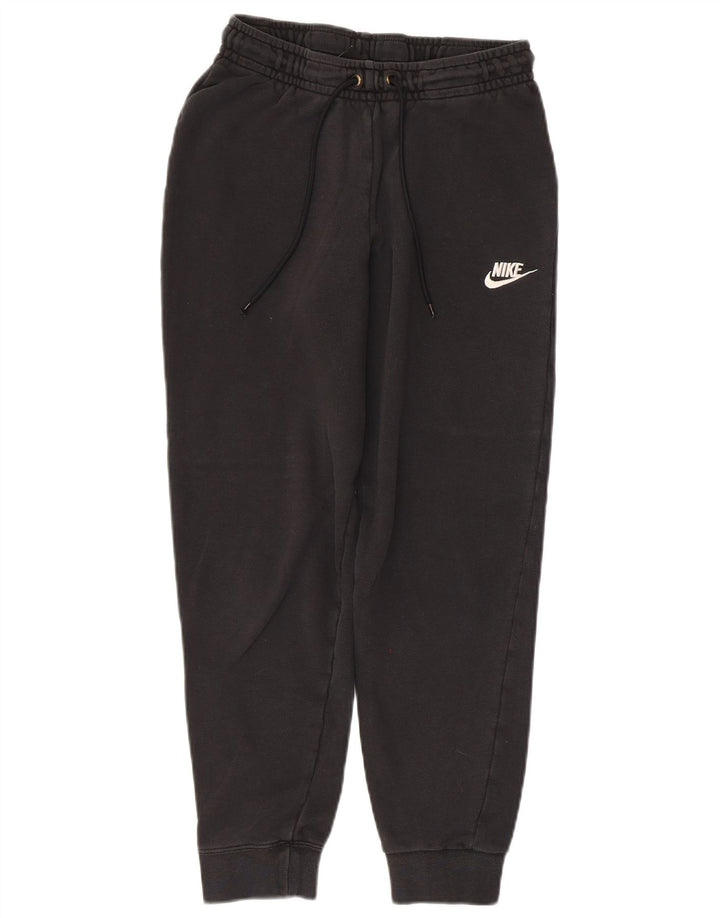 Nike Hombre Crop Chándal Pantalones Joggers Pequeño Algodón Negro