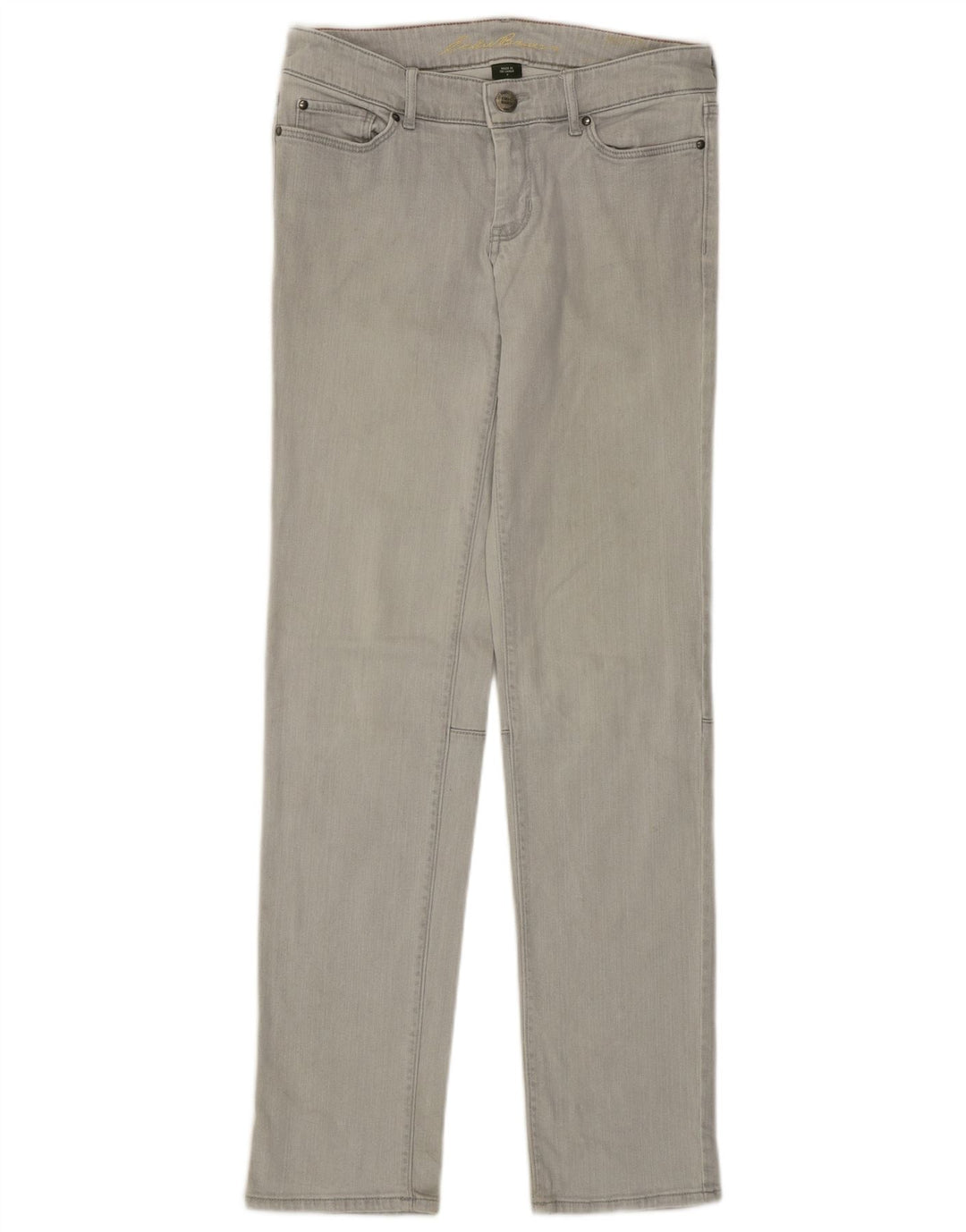 Eddie Bauer Jeans ajustados para mujer US 2 XS W28 L31 Gris