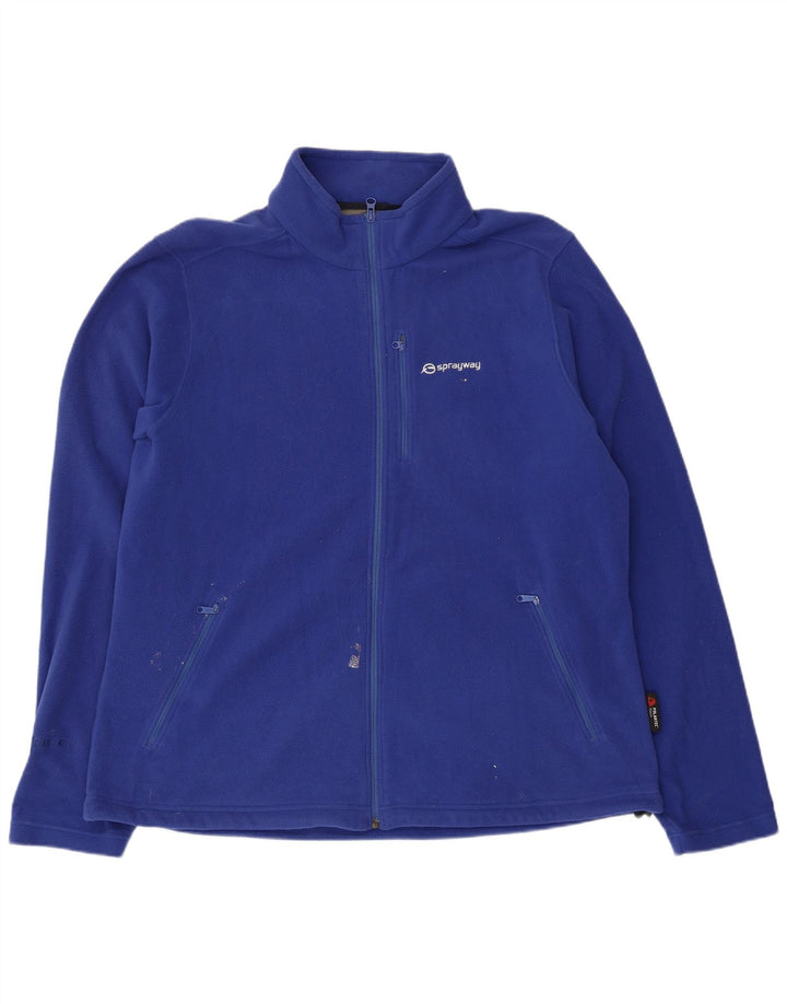 Sprayway Chaqueta polar para hombre UK 44 2XL Poliéster azul