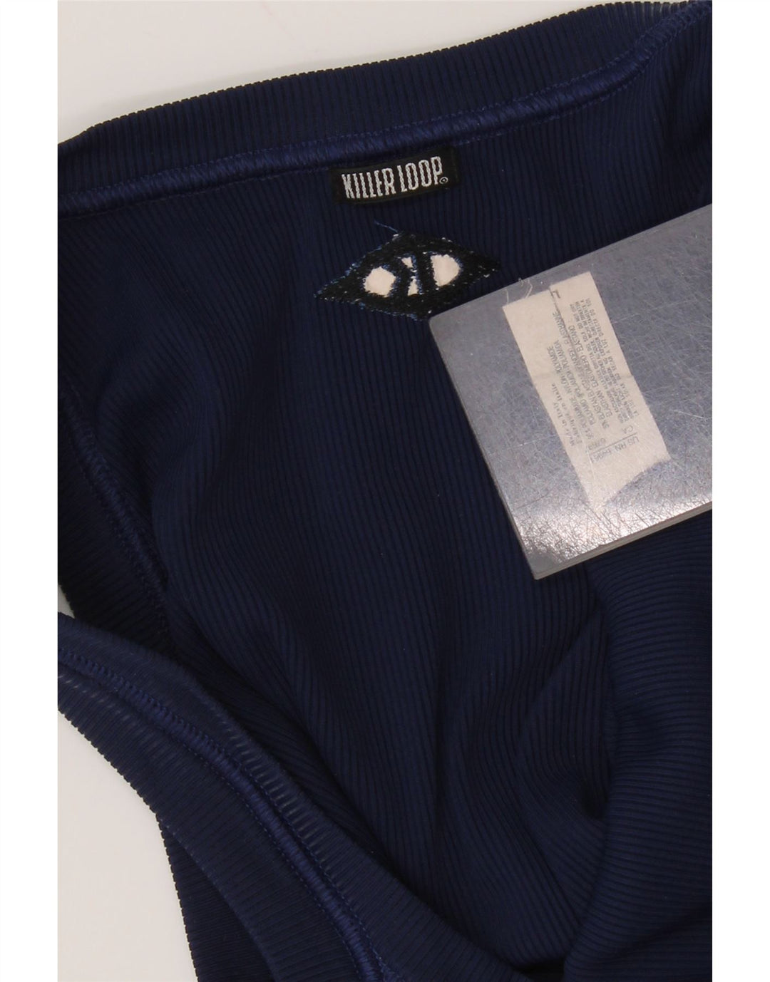 Killer Loop Camiseta sin mangas para mujer UK 8 Small Azul marino Poliamida