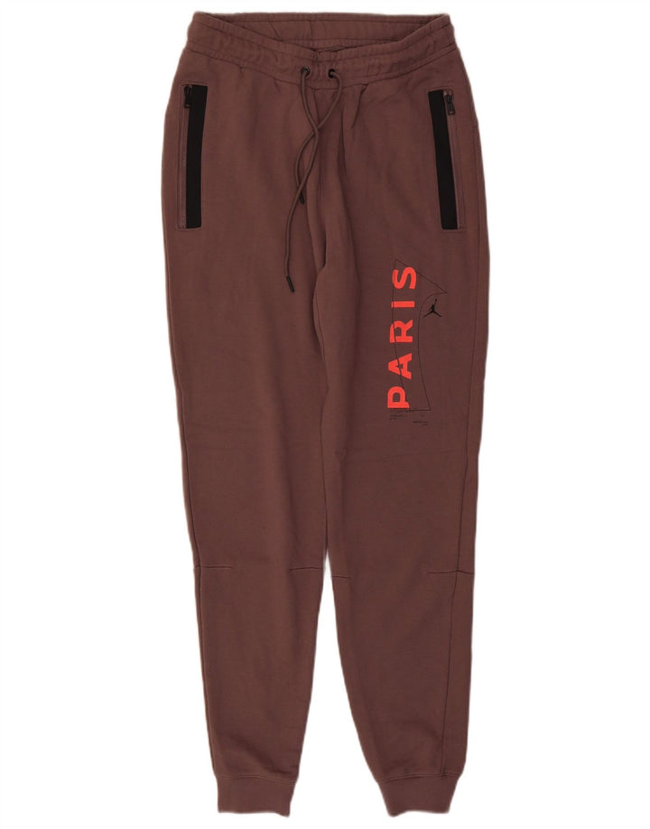 Jordan Pantalones de Chándal para Mujer Joggers UK 8 Small Brown