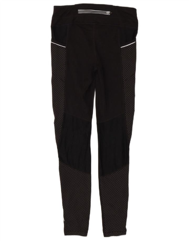 Leggings para mujer ATHLETA UK 6 XS Poliéster con lunares negros