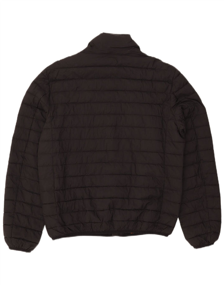 MARLBORO CLASSICS Chaqueta acolchada para hombre UK 40 Large Nylon negro