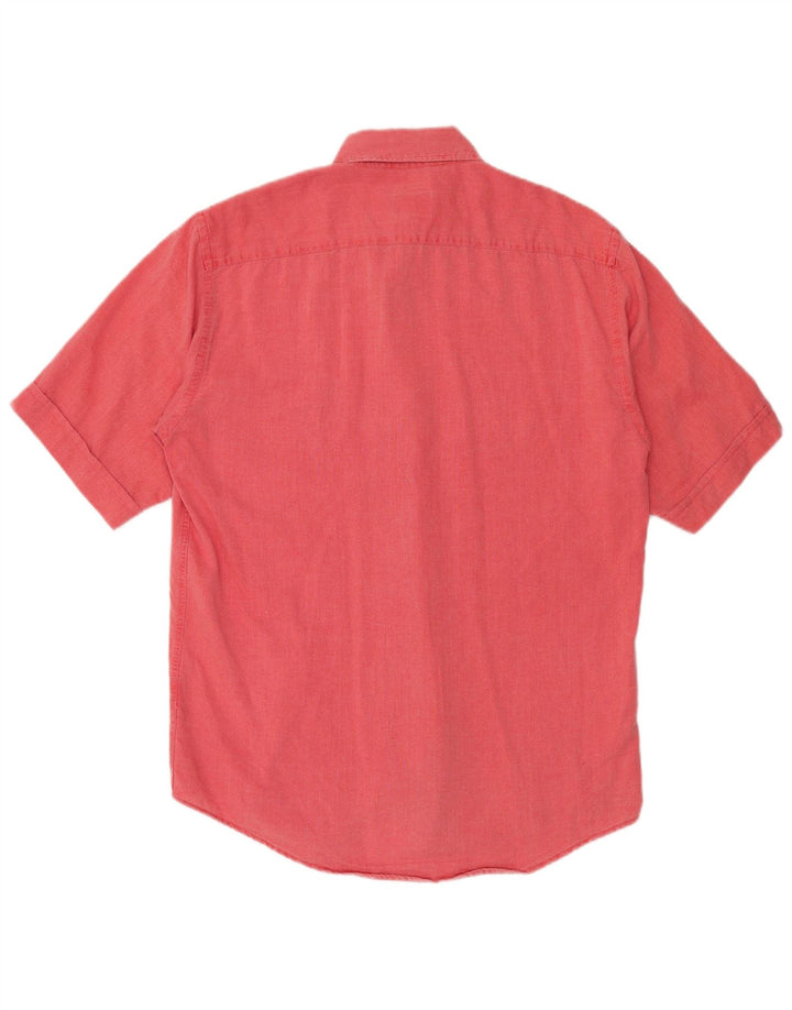 TRUSSARDI Camisa Manga Corta Hombre Rojo Mediano