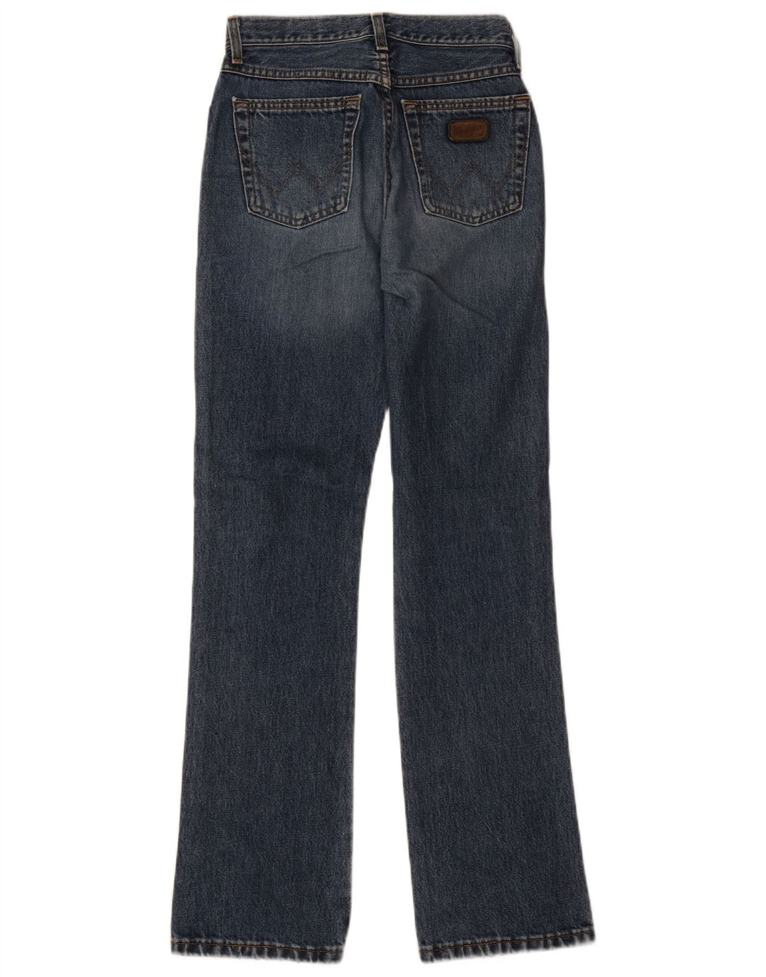 WRANGLER Mens Straight Jeans W27 L32 Blue Cotton