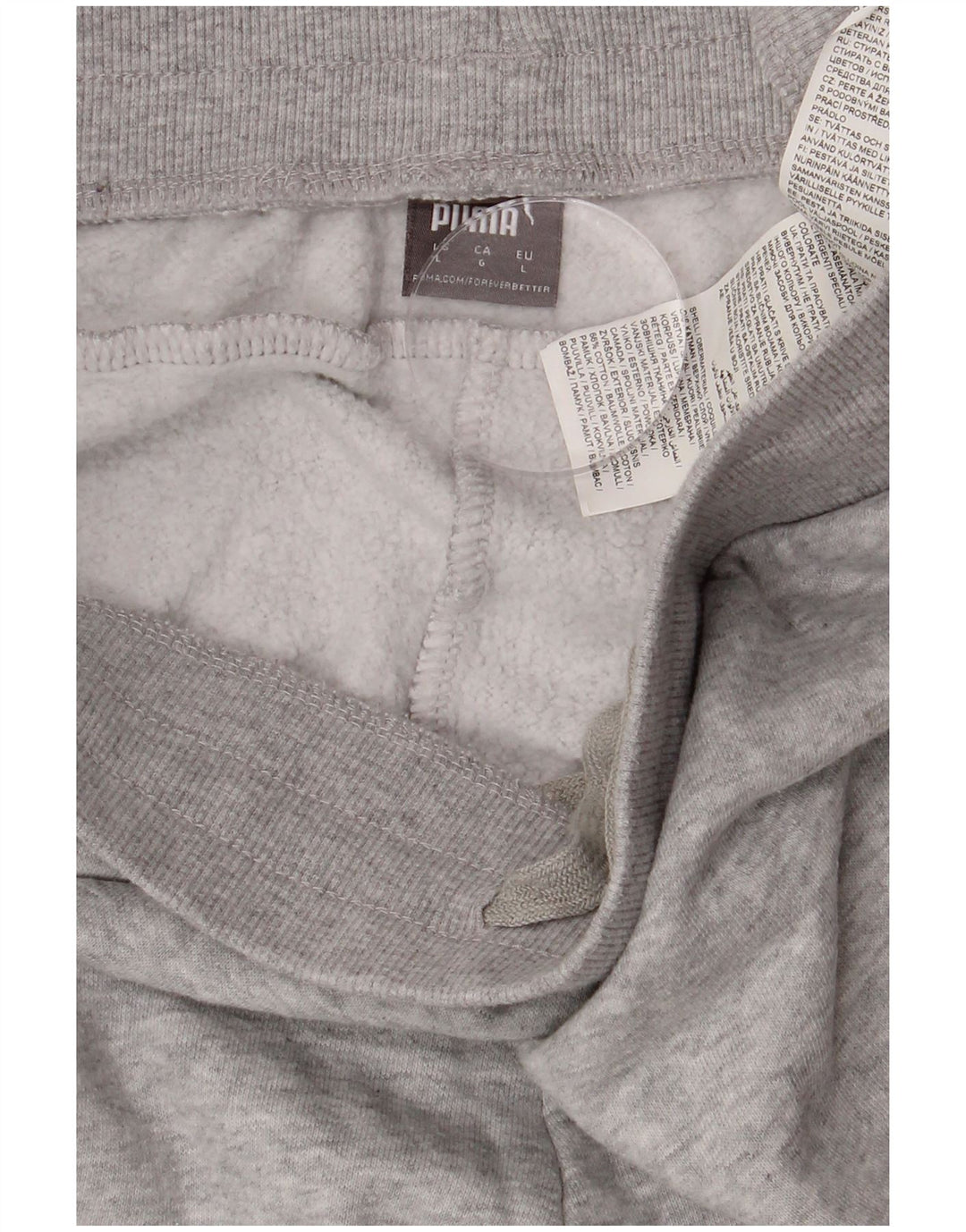 Puma Pantalones De Chándal Para Hombre Joggers Large Gris Moteado Poliéster