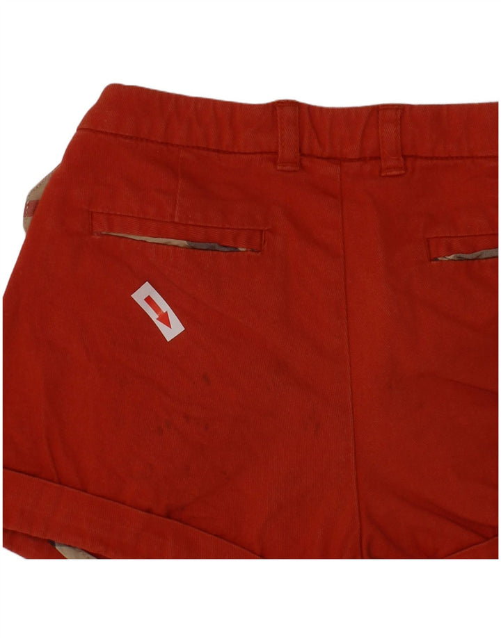Burberry Pantalones cortos chinos para niña 5-6 años W22 Algodón rojo clásico