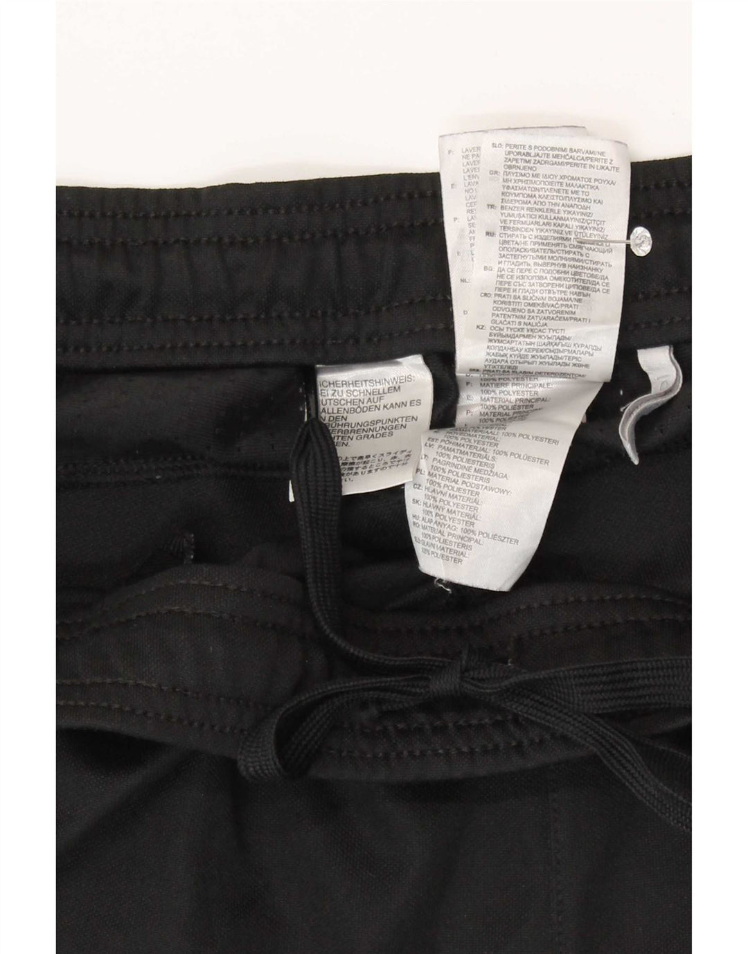 Adidas Mens Climacool Chándal Pantalones Grande Negro Poliéster