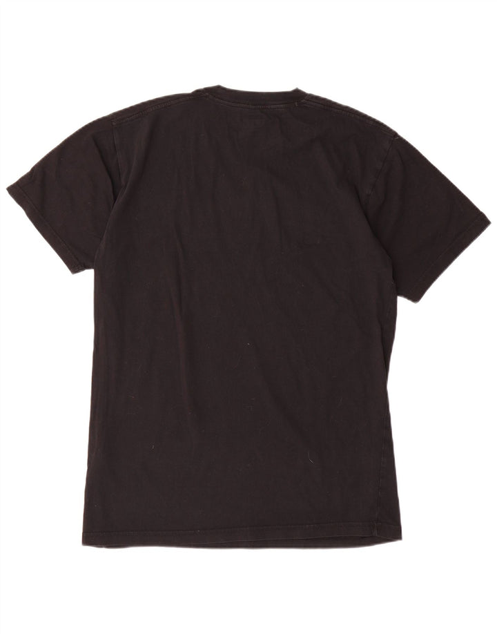 Vans Camiseta con gráfico de ajuste clásico para hombre Top mediano de algodón negro