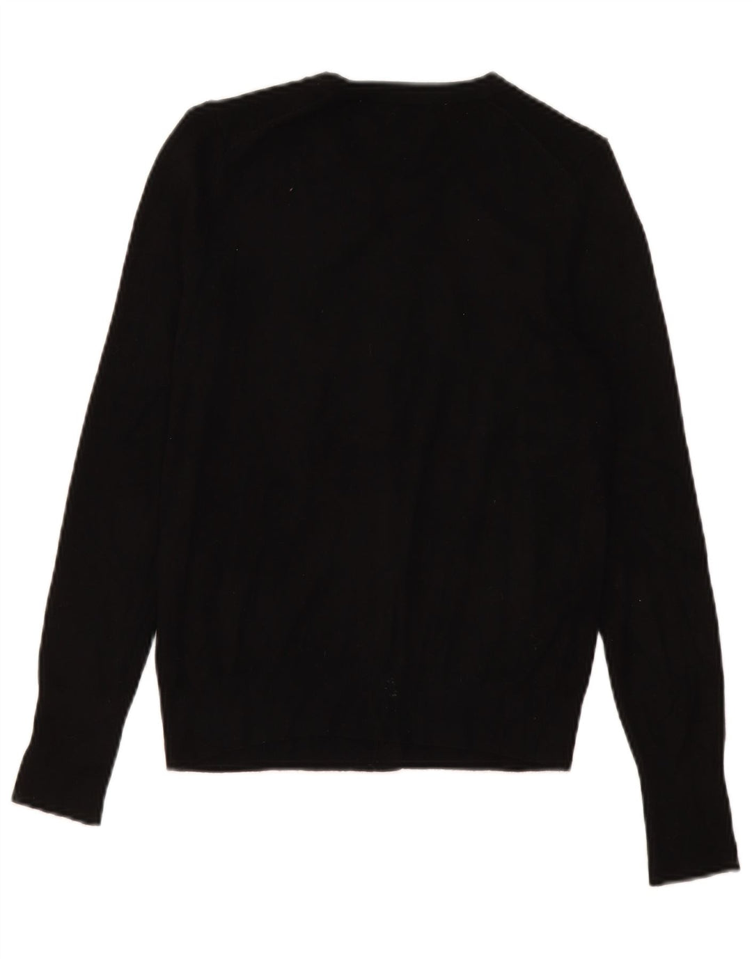 Zara Mujer Cárdigan Suéter UK 10 Small Negro