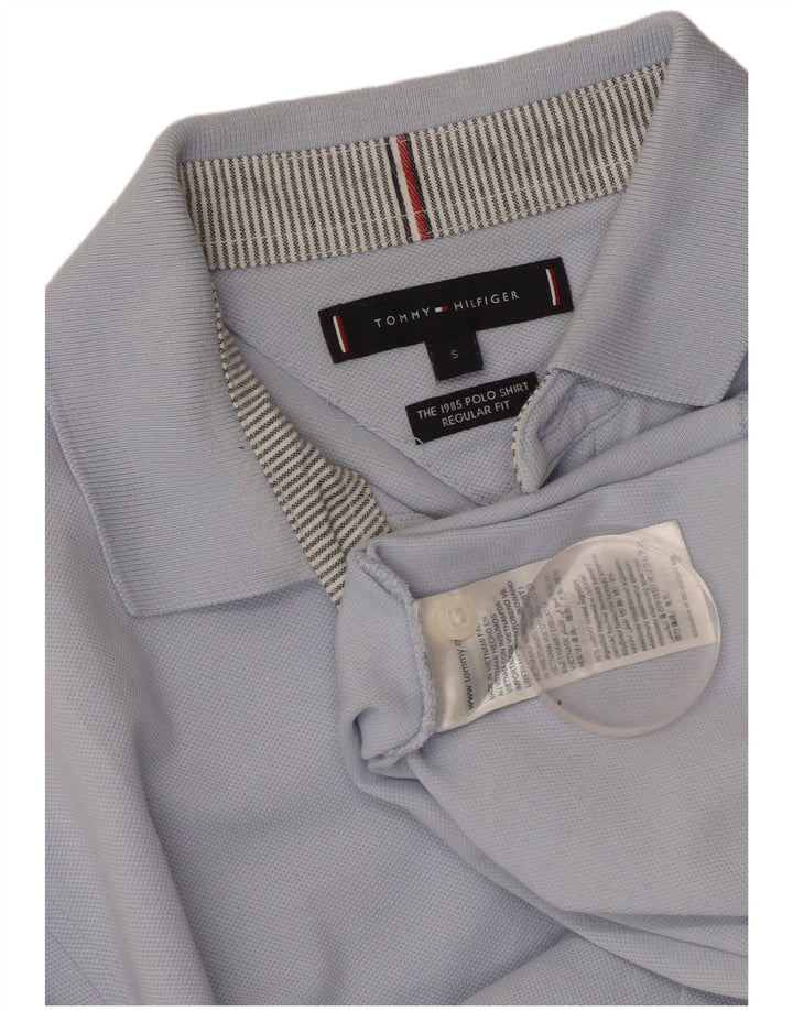 TOMMY HILFIGER Polo Regular Fit para Hombre Algodón Azul Pequeño