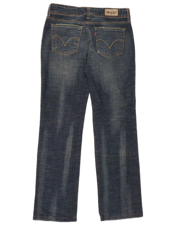 Vaqueros Levi's Mujer 570 Rectos W32 L29 Algodón Azul Marino