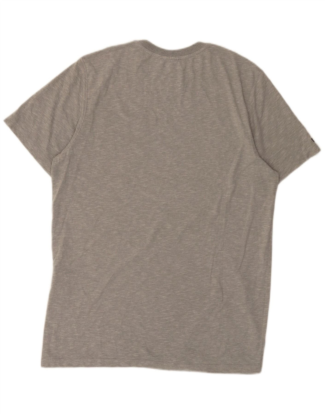 Superdry Camiseta para hombre Top grande de algodón moteado gris