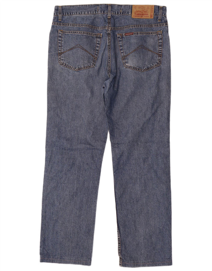 CARRERA Vaqueros rectos de corte regular 700 para hombre W36 L30 Algodón azul