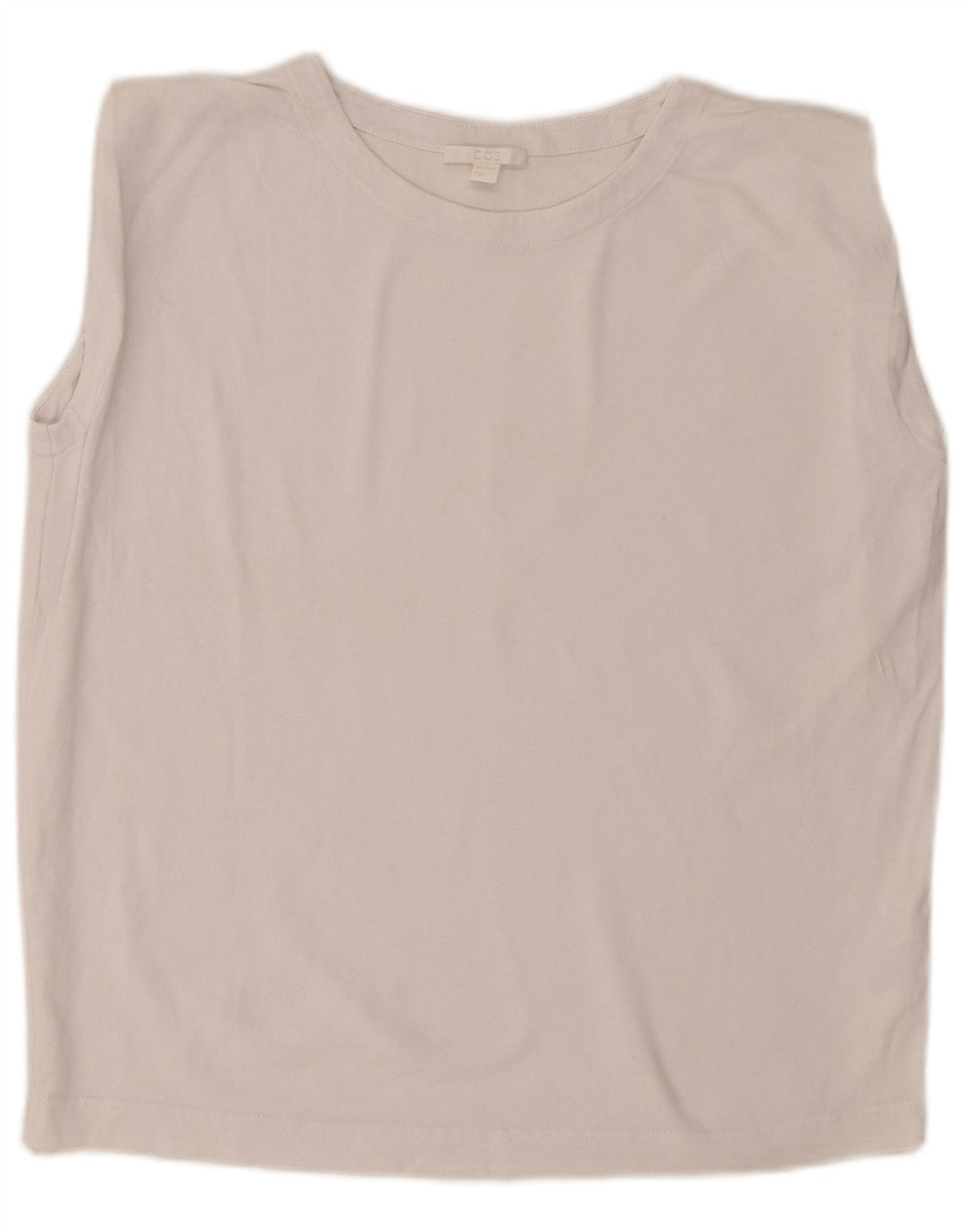 Cos - Chaleco extragrande para mujer, talla 6, XS, algodón blanco