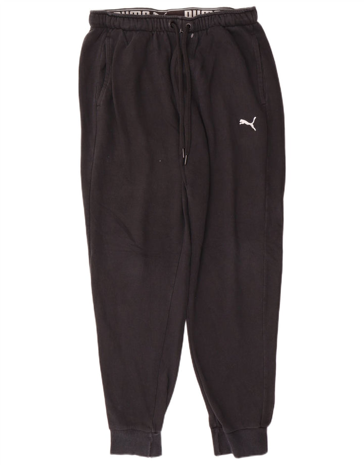 PUMA Pantalones de chándal para hombre Joggers Large Black