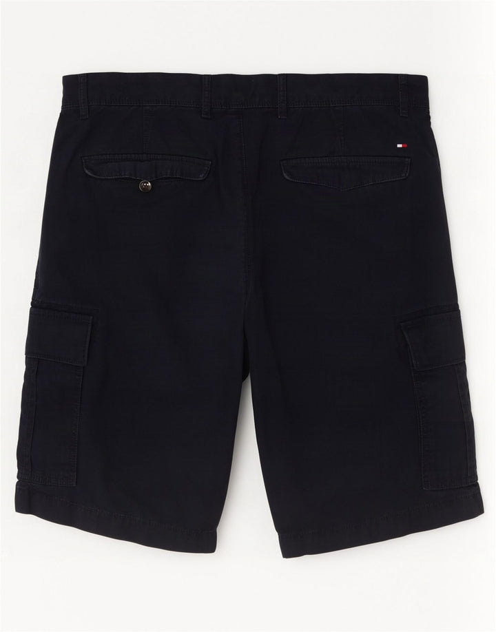 Tommy Hilfiger Shorts Cargo para Hombre W34 Grande Azul Marino