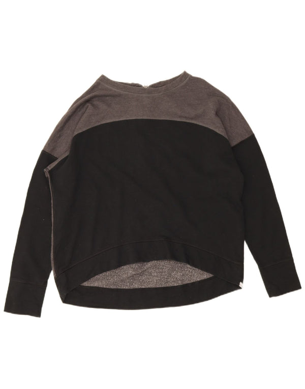 CHAMPION Sudadera corta para mujer Jumper UK 16 Large Grey Colourblock