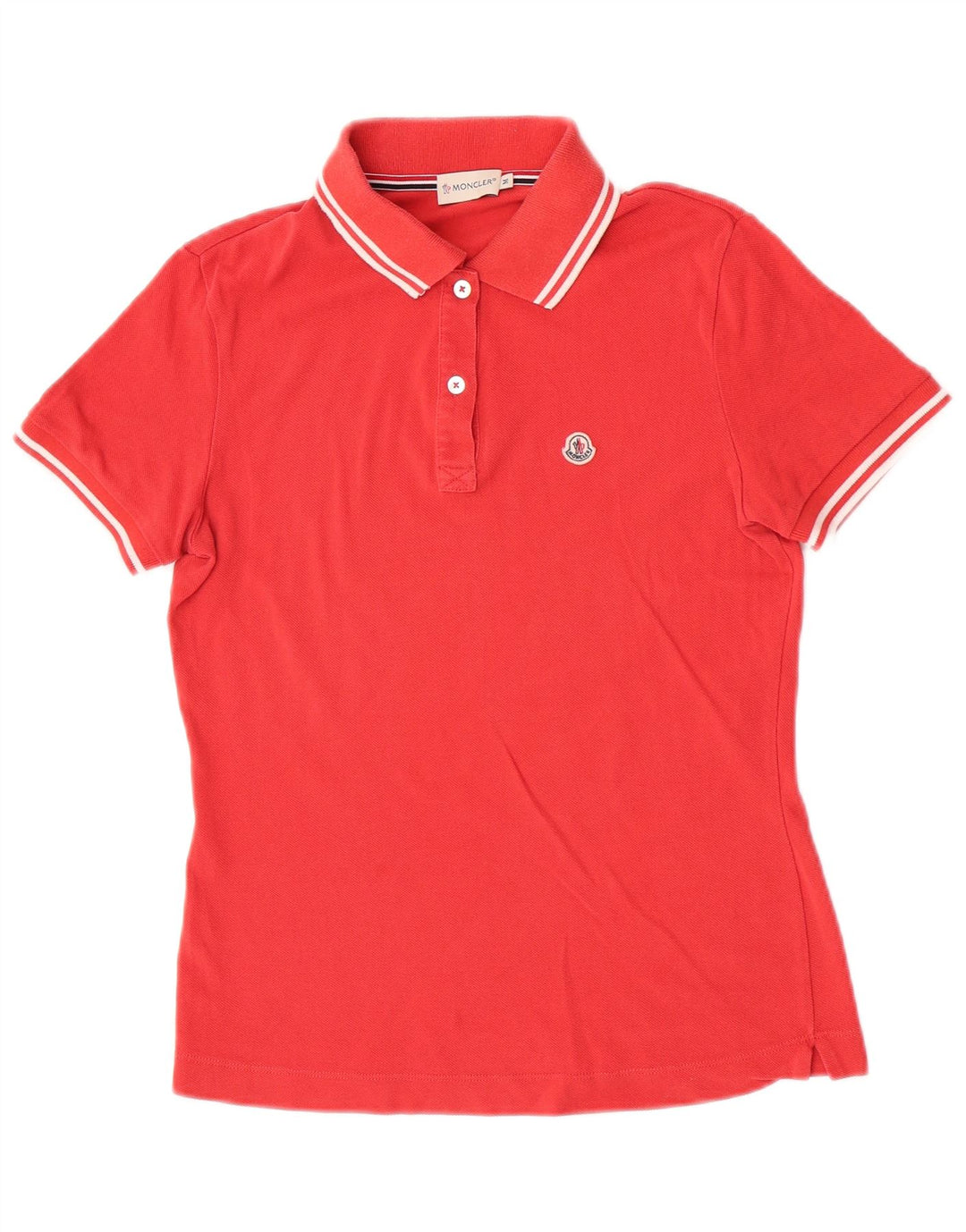 Moncler Polo Mujer Rojo Mediano