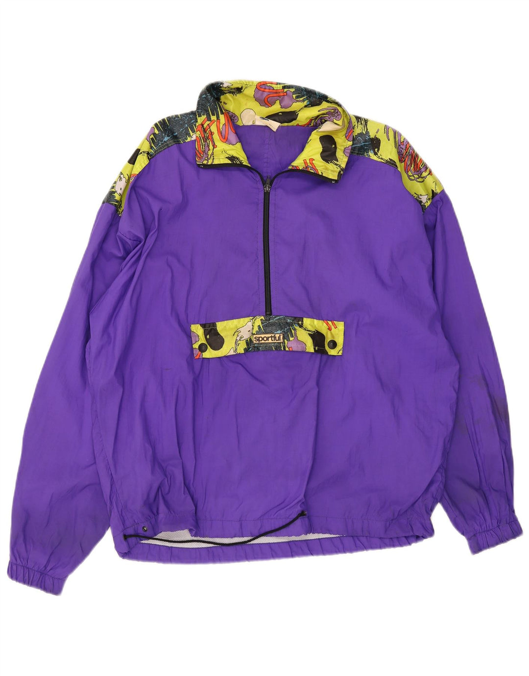 Sportful Jersey De Chándal Top Jacket Medium Morado Argyle/Diamond Hombre
