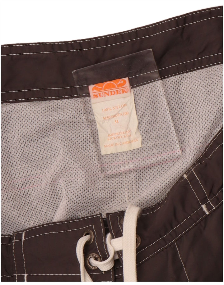 Bañador Sundek Hombre Nylon Gris Medio