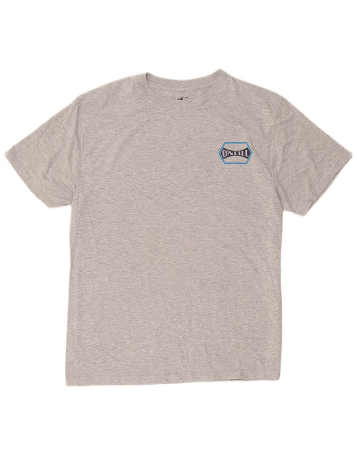 O'Neill Camiseta gráfica de ajuste moderno para hombre Top grande de algodón gris