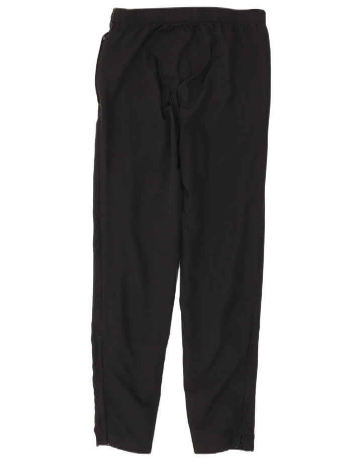 Nike Mujer Dri Fit Chándal Pantalones UK 10 Pequeño Poliéster Negro